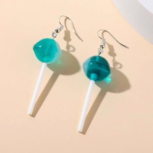 ✨🍭TURQUOISE LOLLYPOP EARRINGS 🍭✨